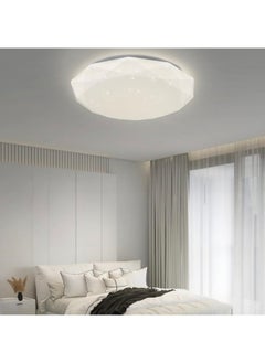 Buy 3-Color Diamond Shape Modern LED Ceiling Light for Living Room Dining Room Bedroom in UAE