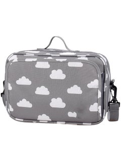 اشتري Baby Diaper Changing Clutch Kit - Grey Clouds في الامارات