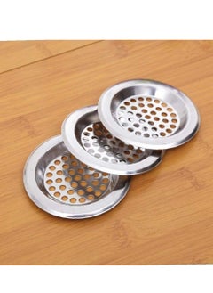 اشتري 3 pieces Household Kitchen Sink Stopper Plug Bath Drain Drainer Strainer Basin Water Stainless Steel Sink Filter Cover Sinkhole في السعودية