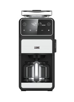 Buy Xper Coffee Maker with Grinder, Touch Screen, 1050 Watts, 1.5 Liters - XPDCG-800 in Saudi Arabia