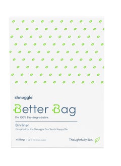 اشتري Better Bag Nappy Bin Liners, Green - 45 Pcs/Pack في الامارات