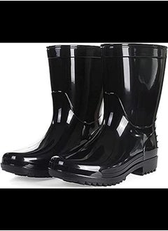 Buy Safety Waterproof Gum Boots Wear Resistant Industrial Shoes (Size 40) in UAE