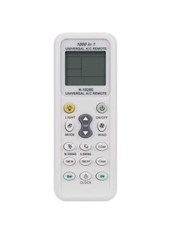 اشتري K-1028E Remote Control Replace 1000 IN 1 UNIVERSAL A/C REMOTE CONTROL For Universal York Trane WFI Mcquary Carrier Air Conditioner A/C RemoteControl for Samsung for Panasonic for LG for Fujitsu Remote في الامارات