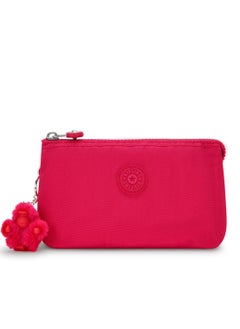 Buy Kipling Creativity L - Large Purse Confetti Pink in UAE