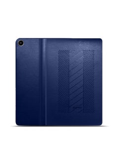 اشتري Premium PU Leather Smart Flip Case Cover Auto Sleep and Wake for Huawei MatePad SE 10.4 Inch 2022 – Navy Blue في السعودية