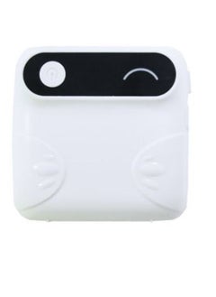 اشتري Bluetooth Wireless Mini Pocket Printer White/Black في الامارات