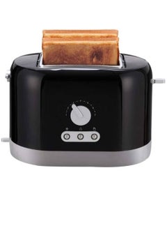 Buy 2 Slice Bread Toaster - Countertop Toaster | Heating Control | Detachable Crumb Tray 870 W in UAE