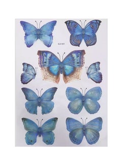 Buy 3D Double-Layer Butterfly Wall Stickers – Creative Decorative Simulation Decals in UAE