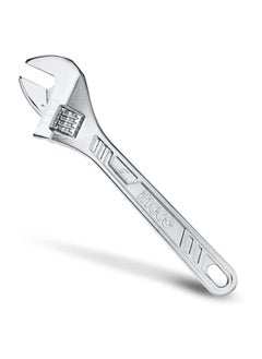 اشتري Premium Carbon Steel Adjustable Wrench With Satin Finish 6 Inch في الامارات