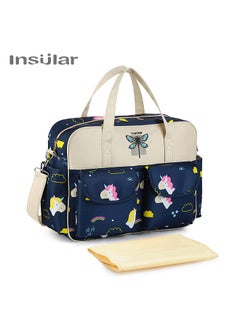 Buy Baby Diaper Bag Shoulder Bag Handbag Large Capacity Mummy Nappy Nursing Bag Tote Bags Travelling Storage Bag for Baby Care in UAE