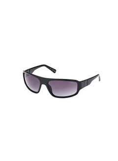 Buy Men's UV Protection Rectangular Sunglasses - GU0008001B62 - Lens Size: 62 Mm in UAE