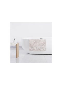 Buy Litera Eco Friendly Bathmat 70x120cm Silver in UAE