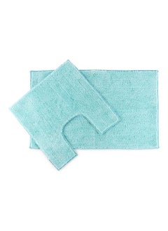 Buy Essential Bath Mat, Blue in UAE