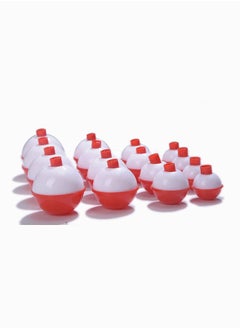 اشتري Fishing Bobbers Assortment, Large & Small Red and White for Floats, Bobber Set 16 Bobbers, For Assortment في السعودية