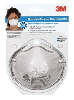 Buy Household Cleanser Odor Respirator Face Mask White in Saudi Arabia