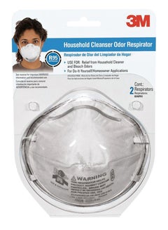 Buy Household Cleanser Odor Respirator Face Mask White in Saudi Arabia