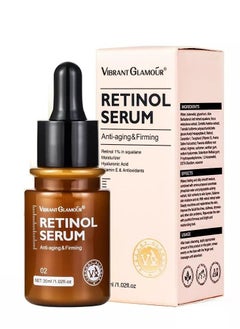 اشتري Retinol Serum Wrinkles Anti-Aging Fine Lines Brighten & Whiten Delicate and Smooth Dull and Yellow Skin for Women 30ml في الامارات