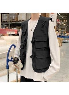 Buy BF Style Casual Vest Coat for MenBlack Black in Saudi Arabia