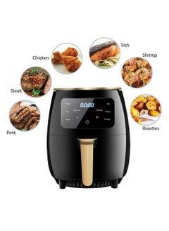 اشتري Air Fryer, 6L Electric Hot Air Fryers Oilless Cooker, Digital LCD Touch Screen, Nonstick Basket, 2400W في الامارات