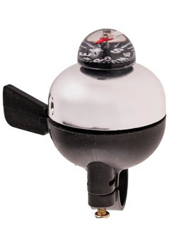 Buy EL1057 Classic Bicycle Bell for Ring | Material : Aluminium Alloy | This Bell with Loud Sound can be Used for Road Mountain Bike Handlebars | This Bell has Compass for Direction in Saudi Arabia