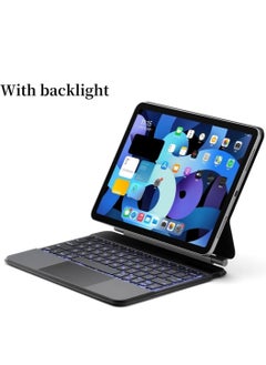 Buy Wireless Magic Keyboard for iPad Arabic + English - Black - iPad Pro 11/Air 10.9 inches (for 2022 P109) in Saudi Arabia