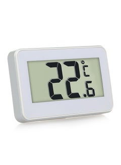اشتري Digital LCD Refrigerator Thermometer Fridge Freezer Thermometer with Adjustable Stand Magnet Frost Alert Home Use في الامارات
