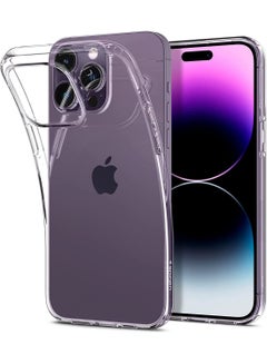 Buy Liquid Crystal iPhone 14 Pro Max Case Cover - Crystal Clear in UAE