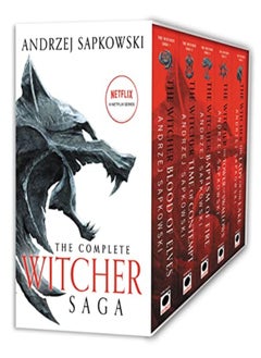 Buy The Witcher Boxed Set Blood Of Elves The Time Of Contempt Baptism Of Fire The Tower Of Swallows by Sapkowski, Andrzej - Stok, Danusia - French, David Paperback in UAE