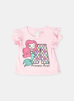 Buy Baby Girl Disney Princess Print T-Shirt in Saudi Arabia