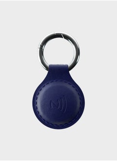 اشتري Tap NFC Keychain - Share Everything With A Tap - Handmade Natural Leather - Navy في مصر