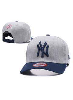 Buy New Era MLB Sunshade Hat Outdoor Men's and Women's Sports Essential Duck billed Hat Gray in UAE