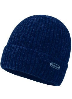 Buy Winter Head Downy ice cap beanie baded with fur, For cold weather in Egypt