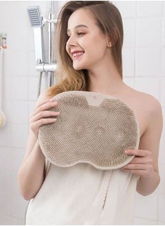 اشتري Back Rubbing Artifact Bathroom Massage Mat Bathtub Silicone Bathtub Rubbing Mat في الامارات