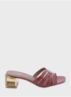 Buy Block Mid Heel Sandals in UAE