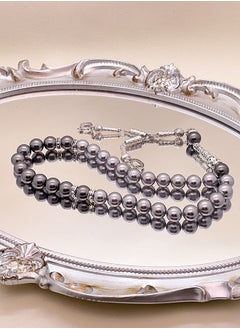 Buy 33 Natural Mother Of Pearl Prayer Beads/Tasbih/10cm in UAE