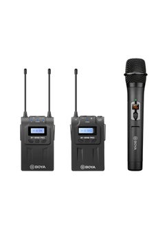 Buy BY-WM8 PRO K4 UHF Dual-Channel Wireless Microphone System in UAE