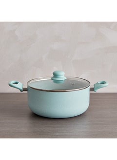 Buy Marble Coating Casserole with Lid 24x24 cm in UAE