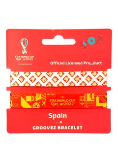 اشتري Fabric Fashionable Qatar 2022 World Cup Country Team Nylon Wrist Band - Spain في السعودية