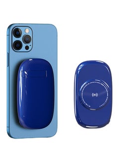 اشتري 10000.0 mAh Fast Magnetic Wireless Portable Power Bank Charger for Apple iPhone 12 Series Blue في الامارات