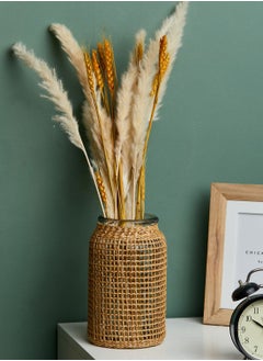 Buy Rattan Glass Vase in UAE