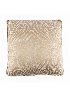 اشتري Marquis Cushion, Champagne Gold & White - 50x50 cm في الامارات