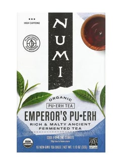 Buy Organic Pu Erh Tea Emperors Pu Erh 16 Tea Bags 1.13 oz 32 g in UAE