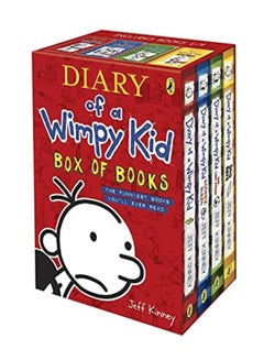 اشتري Diary Of A Wimpy Kid Box Of Books by Jeff Kinney Paperback في الامارات