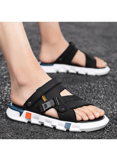 اشتري New Men's Sandals Summer Outdoor Wear Sandals And Slippers Outdoor Driving Dual-use Casual Beach Shoes Fashionable Breathable في السعودية