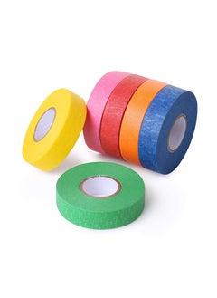 Buy Colored Masking Tape Lakobos, Colored Painters Tape for Arts and Crafts, 6 Pack, Drafting Tape, Craft Tape, Labeling Tape, Paper Tape, Masking Tape, Colored Tape, Artist Tape, Art Tape in UAE