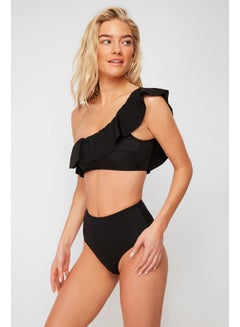 Buy Black High Waist Bikini Bottom TBESS21BA0057 in Egypt
