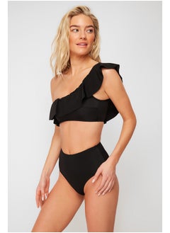 اشتري Black High Waist Bikini Bottom TBESS21BA0057 في مصر