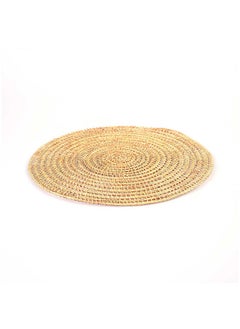 Buy Pritha Round Palm Fibre Place Mat Dia35   Natural in UAE