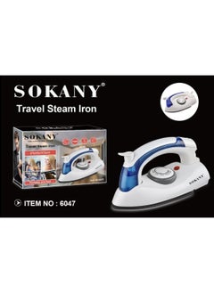 Buy A small travel iron from Sokany, an innovative idea to solve problems in ironing clothes on trips and summer vacations, easy to carry, 700 watts in Egypt