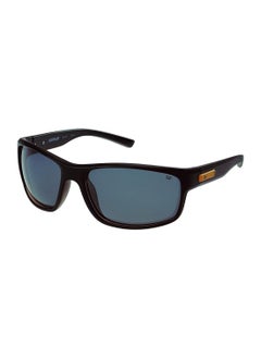 اشتري Men CTS-8019 Polarized High Wrap Rectangular Sunglasses Black 63 mm في الامارات